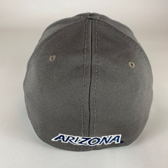 Arizona Wildcats NCAA Gray The Game Stretch Fitted Hat Mens One Size - Picture 3 of 5
